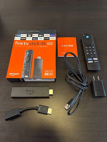 Fire TV Stick 4K Max - Alexa対応音声認識リモコン(第3世代)付属