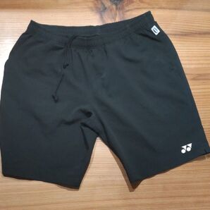 ヨネックス YONEX サイズO ユニ パンツ テニス バドミントン ベリークール ハーフパンツ 短パン ブラック 匿名