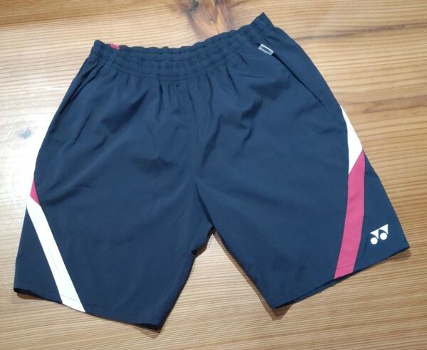 ヨネックス YONEX サイズL メンズパンツ テニス バドミントン ベリークール ハーフパンツ 短パン ネイビー 匿名