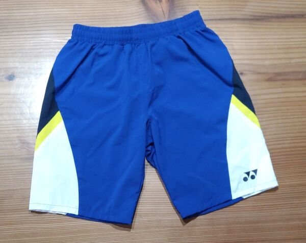 ヨネックス YONEX サイズS メンズ パンツ テニス バドミントン ベリークール ハーフパンツ 短パン ブルー 匿名