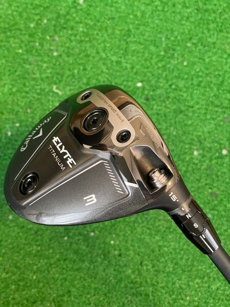 キャロウェイ Callaway エリート チタニウム 3W 15° カスタムシャフト
