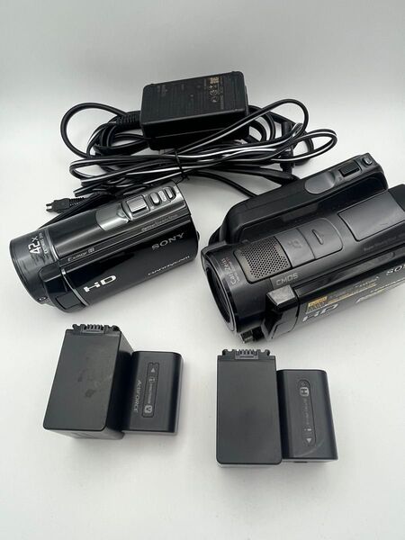 SONY HDR-SR12 / SONY HDR-CX18ハンディカム2点
