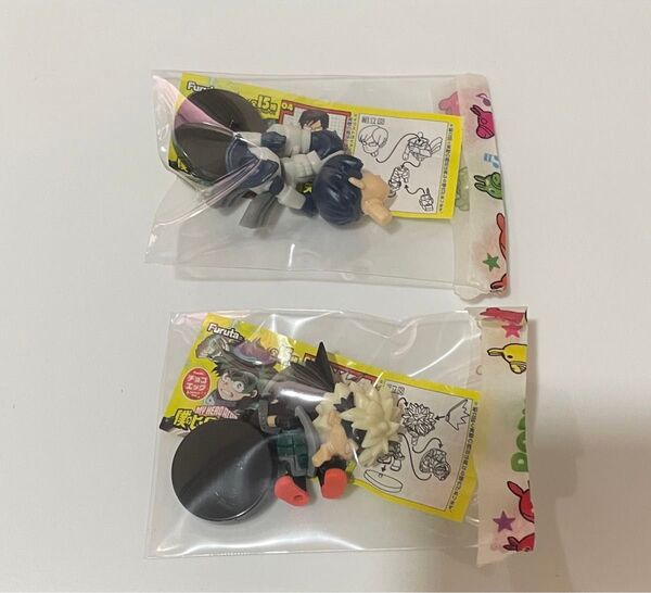 【新品未使用】僕のヒーローアカデミア ヒロアカ チョコエッグ 爆豪勝己 飯田天哉 フィギュア