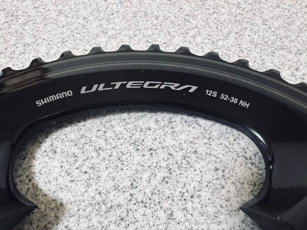 未使用のURTEGRA FC-R8100 用チェーンリング 50-34Tです。 2×12S アルテグラ SHIMANO