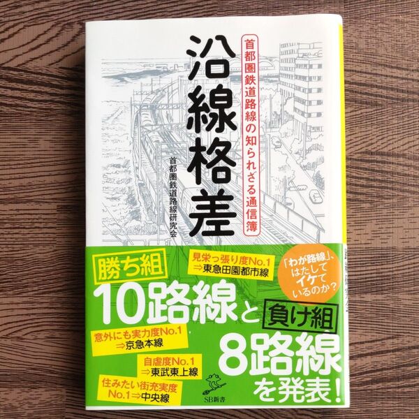 沿線格差 首都圏鉄道路線の知られざる通信簿 (SB新書 354) 首都圏鉄道路線研究会/著
