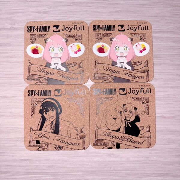 Joyfull スパイファミリー コースター ジョイフル SPY×FAMILY シークレット