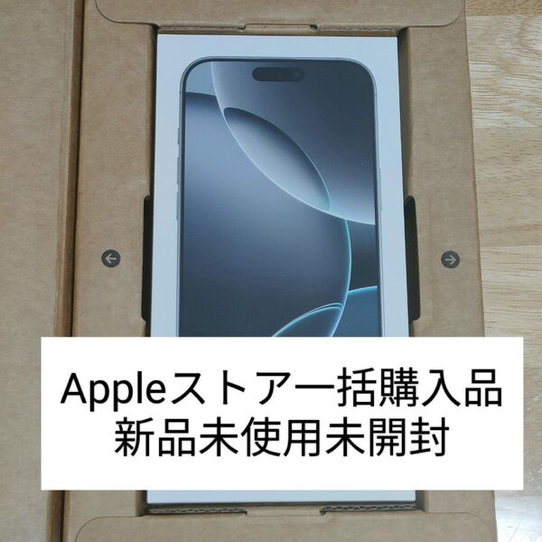 【新品未使用未開封】iPhone 16 Pro Max 256GB ホワイトチタニウム SIMフリー 一括購入品 即日発送可