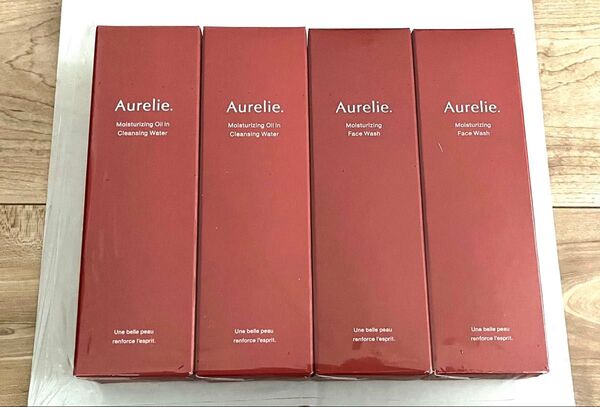 ▲新品未開封 Aurelie オレリー クレンジング フェイスウォッシュ 4本