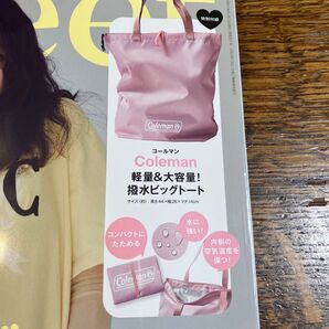 Sweet 付録★コールマン 軽量&大容量 撥水ビッグトート