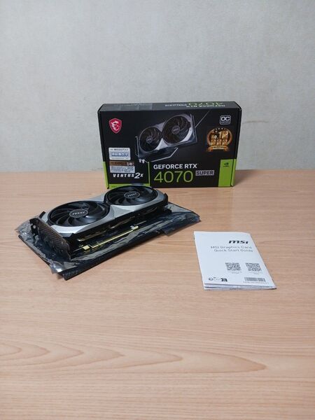 MSI GeForce RTX 4070 SUPER VENTUS 2X OC