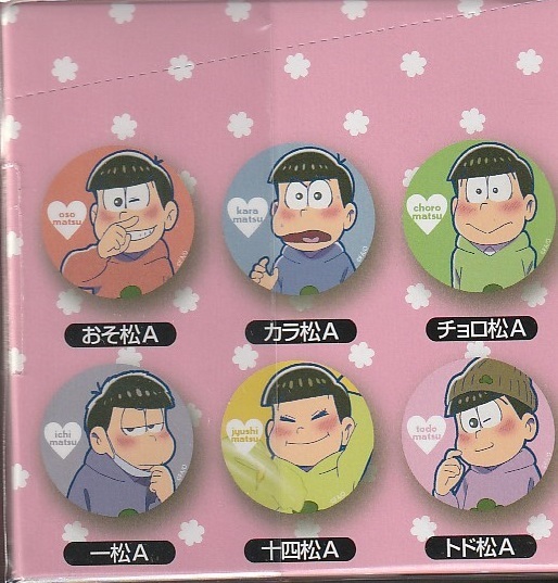 おそ松さん×fanfancy+ 缶バッジ BOX| FUKUYA ONLINE フクヤ