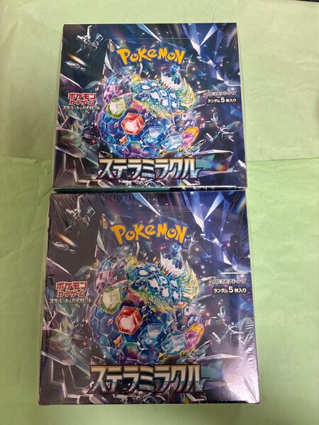 ポケモンカードゲーム ステラミラクル BOX 未開封 シュリンク付き