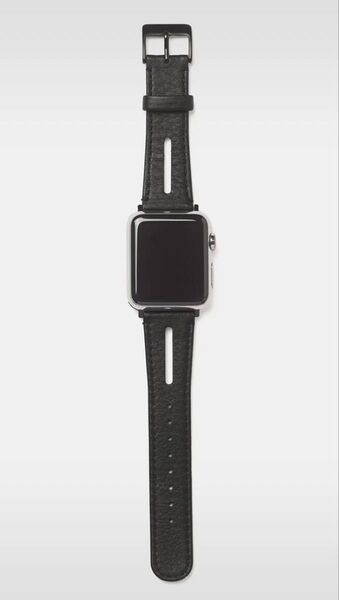 objcts.io レザーハイブリッドバンド for Apple Watch 45mm ベルト 革 スポーツバンド