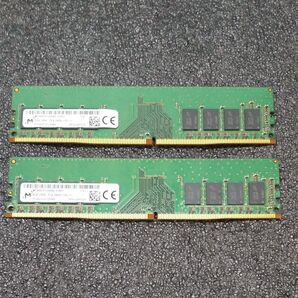 Micron PC4-2666V ディスクトップ用 DDR4 メモリ 8GB×2枚 16GB