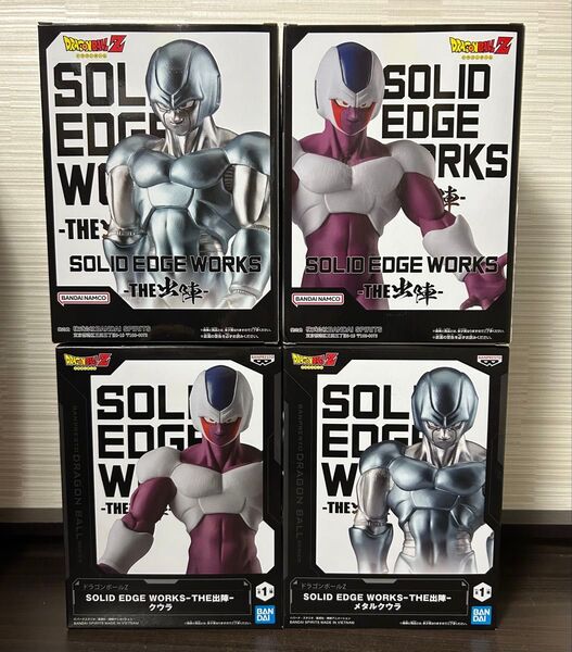 プライズフィギュア 4点セット 新品未開封 ドラゴンボールZ SOLID EDGE WORKS THE出陣 メタルクウラ クウラ