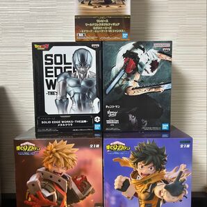プライズフィギュア 5点セット 未開封 僕のヒーローアカデミア チェーンソーマン ワンピース ワーコレ ドラゴンボールZ クウラ