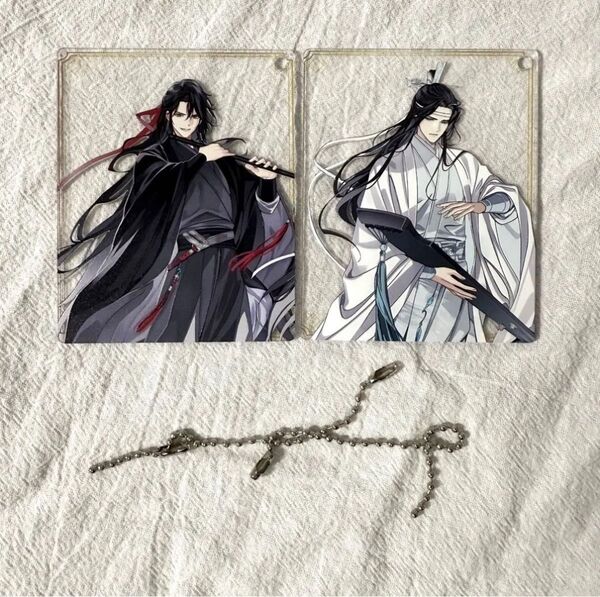 魔道祖師 魏無羨 藍忘機 トレカ アクリルカード クリアカード セット③