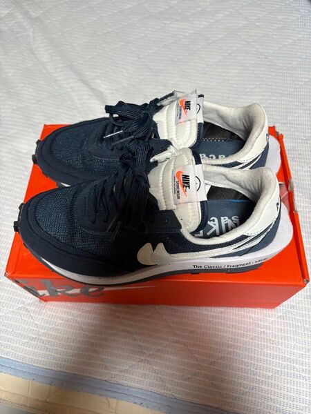 NIKE × sacai × Fragment Design LD Waffle ネイビー 27.0cm