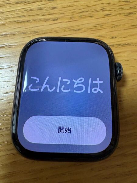 【純正バンド付】Apple Watch Series7 45mm GPSモデル ミッドナイトアルミニウムケース