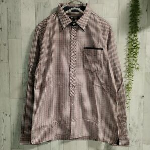 BEAMS HEART チェック 長袖シャツLサイズ