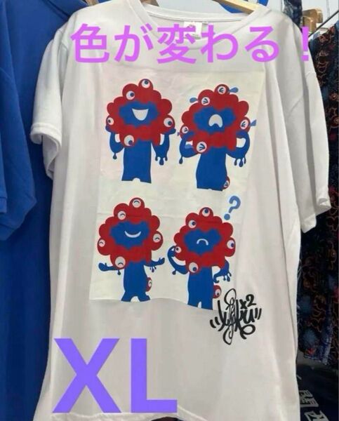 新作 ミャクミャク Tシャツ XL 関西万博 EXPO2025 色が変わる