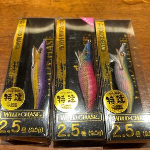 スクイッドマニアワイルドチェイス特注2.5号の出品です。