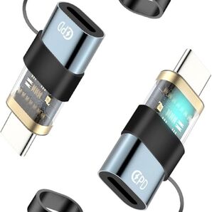 ライトニング ケーブル to Type C 変換アダプタ 120W PD急速充電対応 PDチップ搭載 高速データ転送 アルミ合金製