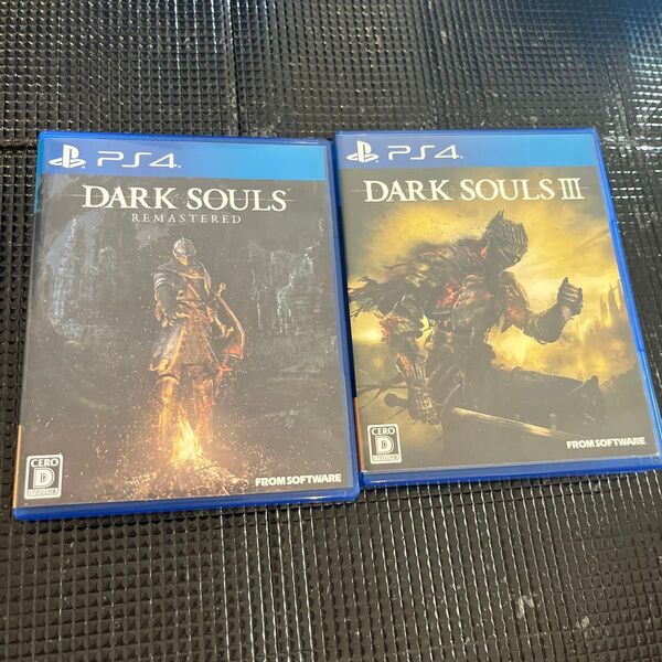 【PS4】 2点セット DARK SOULS REMASTERED と ダークソウル3