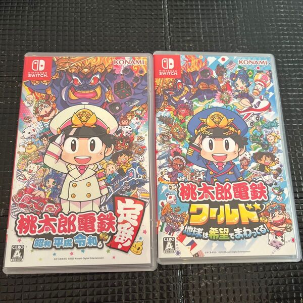 【Switch】 2点 桃太郎電鉄ワールド ~地球は希望でまわってる! ~ 桃太郎電鉄 昭和 平成 令和