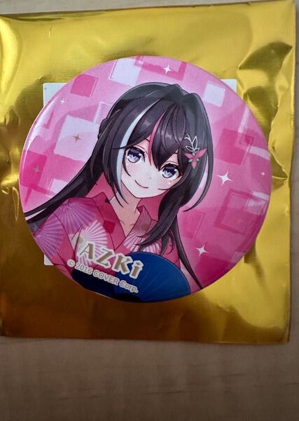 極楽湯 ホロライブ AZKi 缶バッジ