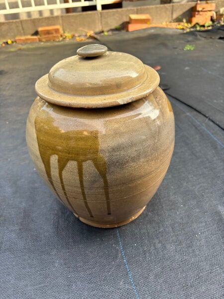 陶器 漬物壺・梅干し壺