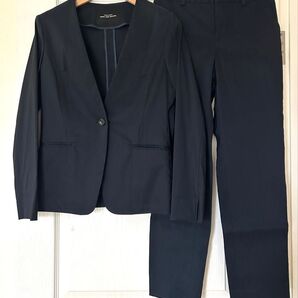 GREEN LABEL RELAXING ネイビーパンツスーツ アローズ セットアップ ジャケット スーツ パンツスーツ