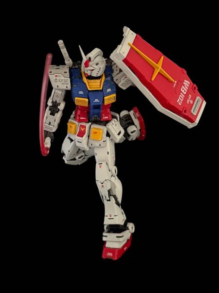 RX-78-2 ガンダム Ver.2.0 (機動戦士ガンダム) & 武器セット完全塗装完全品!!