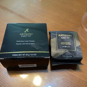ARTISTRY ベースメイクセット ルースパウダー クッションファンデーションのレフィル