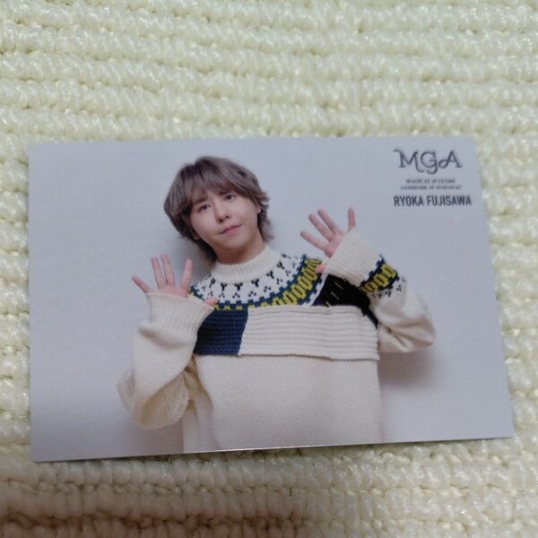 Mrs. GREEN APPLE MGA LANDMARK HARAJUKU ポップアップ フォトカード 037藤澤涼架