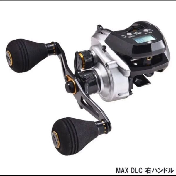 アブガルシア カウンター付きベイトリール MAX DLC 右ハンドル 新品 海上釣堀/カウンター/タチウオ/タイラバ/五目釣り