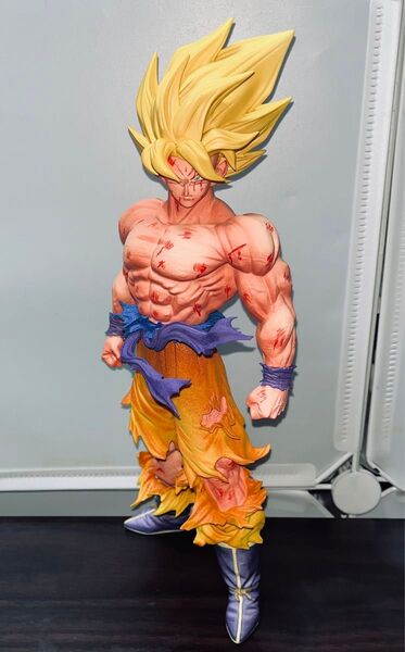 ドラゴンボールフィギュア 伝説の超サイヤ人 孫悟空 リペイント 32cm