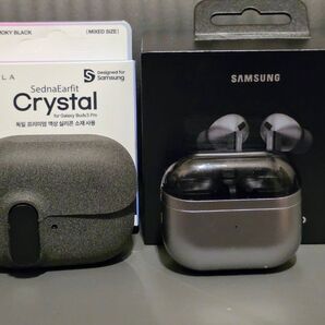Galaxy buds3 pro azlaイヤピ、ケース付き