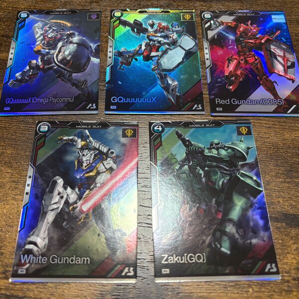 機動戦士ガンダム アーセナルベース ブースターパックジークアクス M 5枚