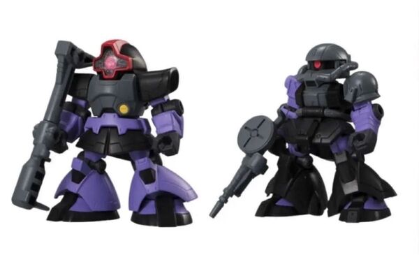 モビルスーツアンサンブル09 【BOX版】 ドム+高機動試作型ザク+専用武器セット(新品・未使用品)