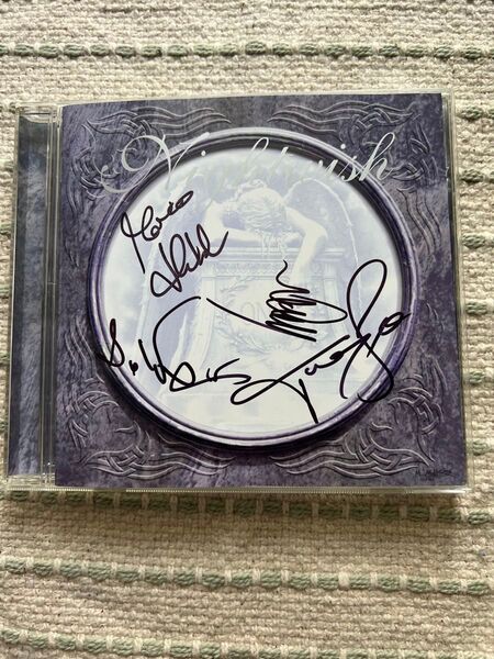 NIGHTWISH 直筆サイン入りCD ONCE ナイトウィッシュ フィンランド