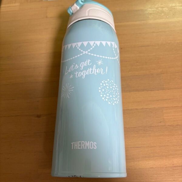 サーモス 水筒 800ml 直飲みタイプ 保冷専用 ケース付き THERMOS サーモス 水筒 保冷