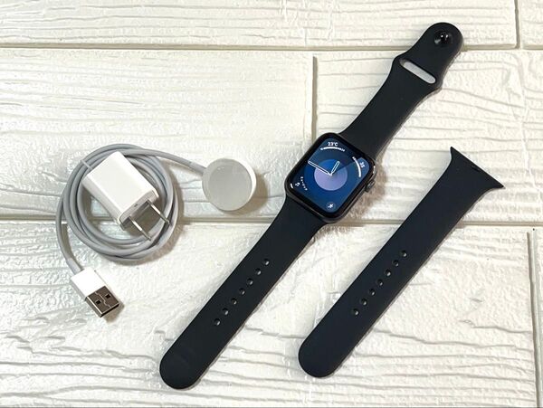 Apple Watch Series5 44mm アップルウォッチ スペースグレー アルミニウム GPS ⑥