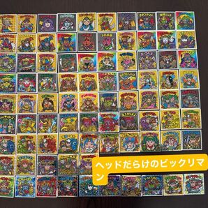 ヘッドだらけのビックリマンシール
