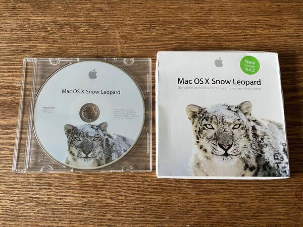 Mac OS X Snow Leopard Ver.10.6.3 インストールDVD