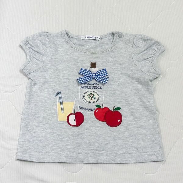 ファミリア familiar Tシャツ 半袖シャツ 80