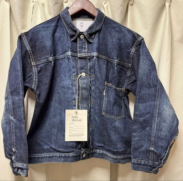 new Manual #029 WW II LV T-BACK 大戦デニム 色濃 リーバイス デニムジャケット ヴィンテージ