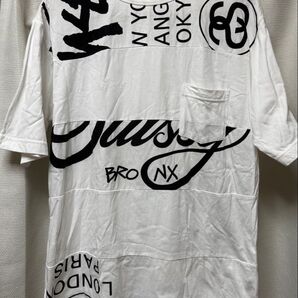 used stussy world tour rebilt crew Tシャツ 半袖 ステューシー ワールドツアー ポケット