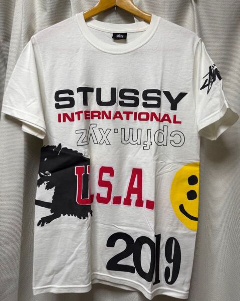 新品未使用品 19SS STUSSY CPFM コラボ USA 2019 TEE Tシャツ ステューシー 半袖Tシャツ