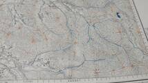　古地図 　中野　長野県　地図　資料　４６×５８cm　大正元年測量　昭和２７年発行　　かきこみ_画像5